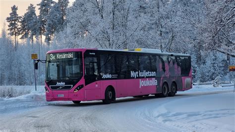 Savonlinja Volvo Le B Rle X Jouko Bus Line K In