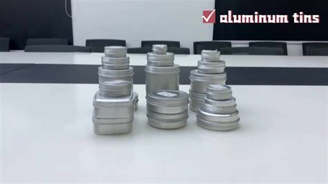 Custom 5ml 500ml Thread Round Aluminum Jar Nail Accessories Hair Wax