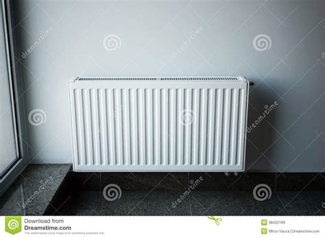 White Radiator Stock Image 38422189