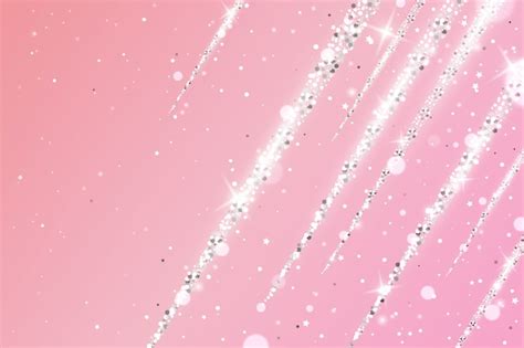 Free Vector Realistic Pink And Silver Background