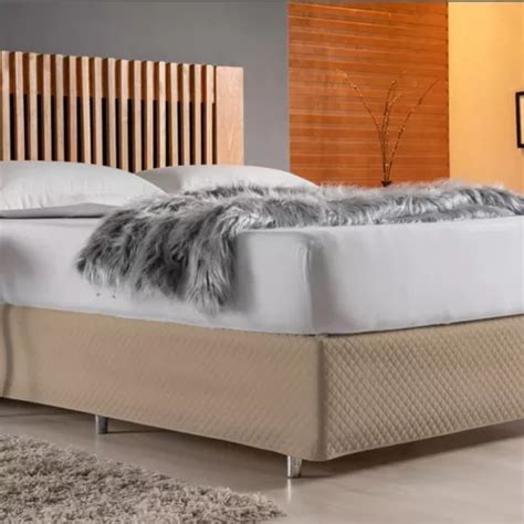 Saia Cama Box Elastico Queen Matelasse Ultrassonico Parcelamento