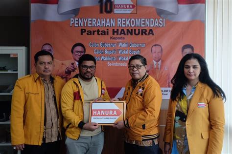 Dpd Partai Hanura Papua Barat Daya Menerima Surat Rekomendasi Untuk