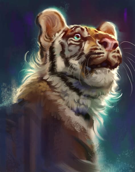 Young Tiger By Tehchan On Deviantart