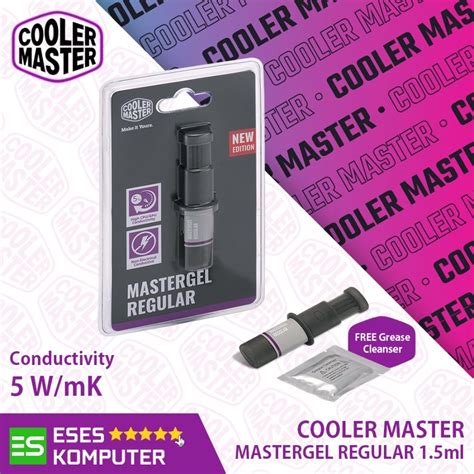 Jual Thermal Paste Cooler Master Mastergel Regular New Edition Ml