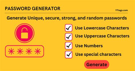 Password Generator Yttags