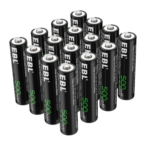 Ebl Rechargeable Aaa Batteries Mah Nicd Pack High Capacity