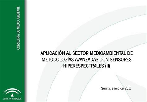 PDF APLICACIÓN AL SECTOR MEDIOAMBIENTAL DE Estudio de afección