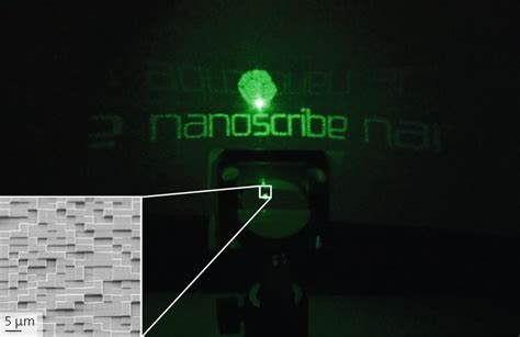 Nanoscribe 3d Prints Micro Optics At The Nanoscale The