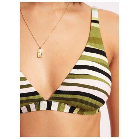 Seafolly Sun Stripe Longline Tri Bikini Top Women S Buy Online