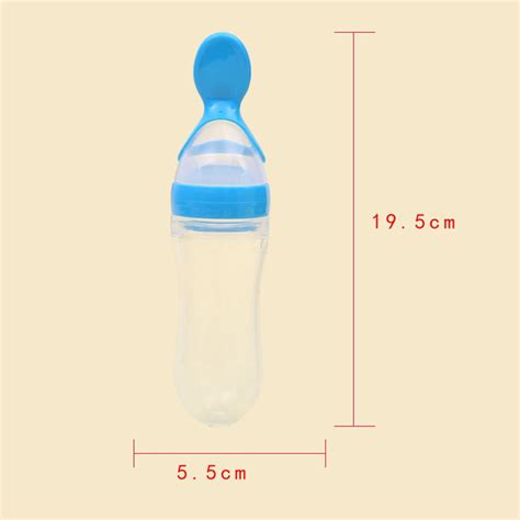 Pink Adult Spoon Feeding Bottle In 5 Different Colors 90ml Etsy