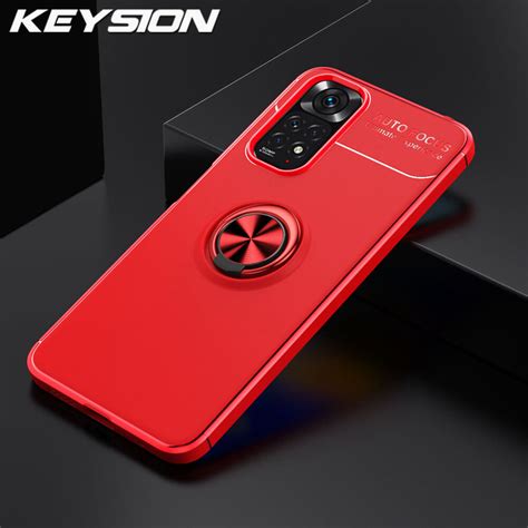 Keysion เคสกันกระแทกสำหรับ Redmi Note 11 Pro 5g 11s Global 11t แหวน