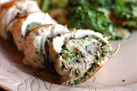 Spinach-Artichoke and Prosciutto Stuffed Chicken - Smile Sandwich