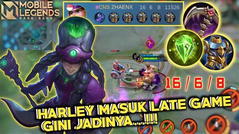 EPIC COMEBACK HARLEY LATEGAME HARLEY BUILD SEMI TANK GAMEPLAY HARLEY