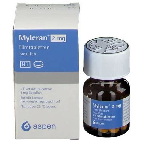 Busulfan Myleran Tablets Tablets Bottle At Best Price In Guwahati