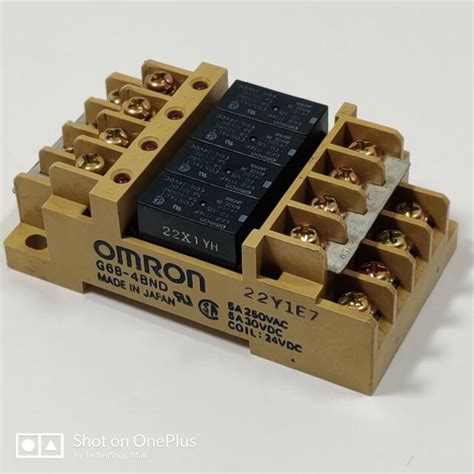 OMRON RELAY SOCKET G6B 4BND W G6B 1114P FD US RELAYS EBay