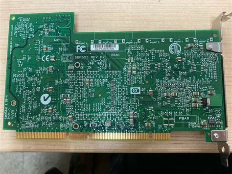 LSI Logic SER523 REV B2 6 Port SATA PCI X RAID Card AS IS EBay