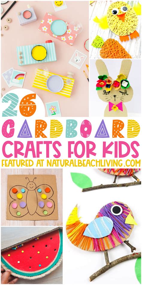 27+ Cardboard Crafts for Kids - Easy and Fun Craft Ideas - Natural ...