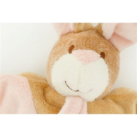 Doudou Marionnette Lapin Rose Mailou Jeujouethique