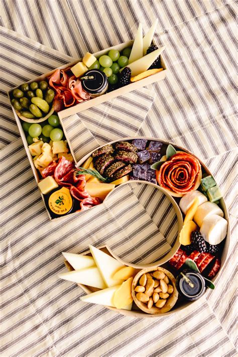 Be The Talk Of The Party With Our Charcuterie Filled Letter And Number