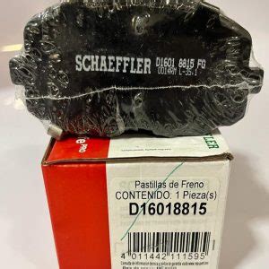 PM BALATA DISCO DELANTERA D2497125A SCHAEFFLER FORD TRUCK EXPLORER 4X2