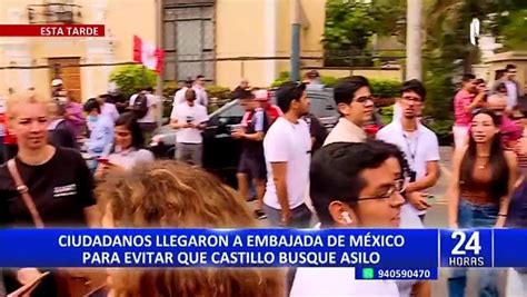 Pedro Castillo Posible pedido de asilo político en embajada de México