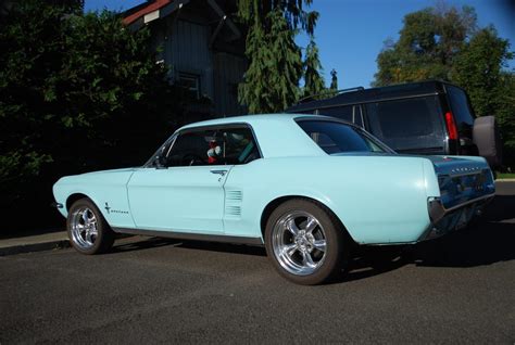 The Only Year Ford Offered Frost Turquoise 1967 Original Mustang Coupe