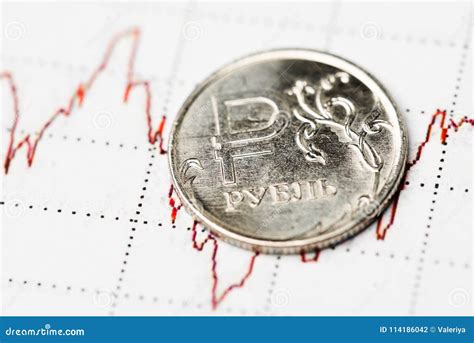 Ruble exchange rate stock photo. Image of margins, charges - 114186042