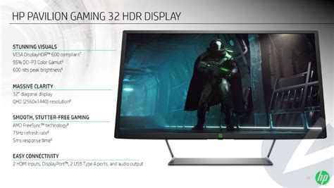 Pavilion Gaming Desktop E 32 Hdr Display I Nuovi Prodotti Gaming Di Hp