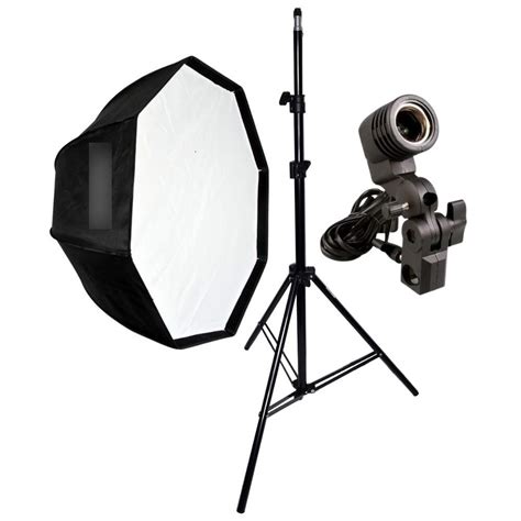 Kit Softbox Octabox Cm Trip E Soquete Para L Mpada