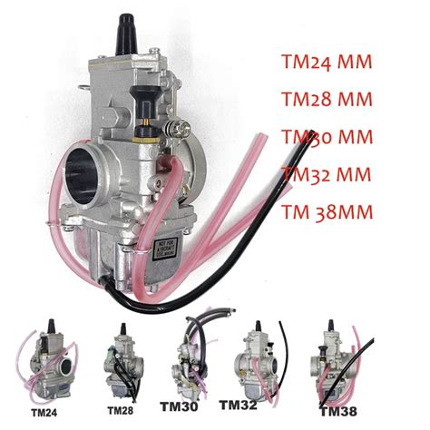 Carburador De Deslizamiento Plano Para Mikuni Espiga 50 650cc Motor De