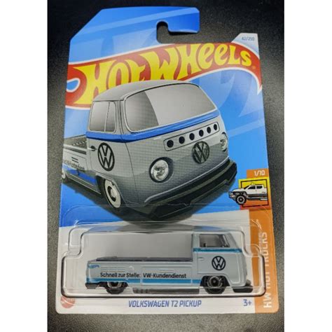 Grey Volkswagen T Pickup Hw Hot Trucks Shopee Philippines