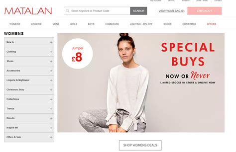 Uk официальный сайт Купить Matalan в Англии с доставкой