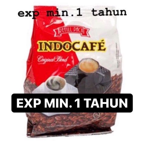 Jual Indocafe Original Blend Refill Pack Gram Shopee Indonesia