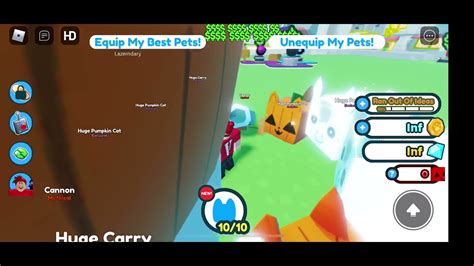 Cursed Huge Pumpkin Cat In Cursed Pet Simulator X YouTube