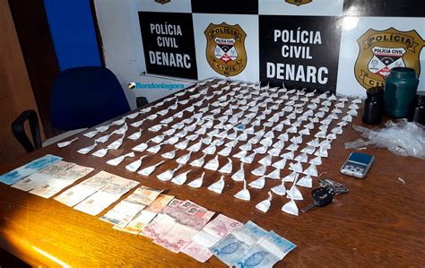 Denarc Estoura Boca De Fumo E Prende Traficante Quase Por Es