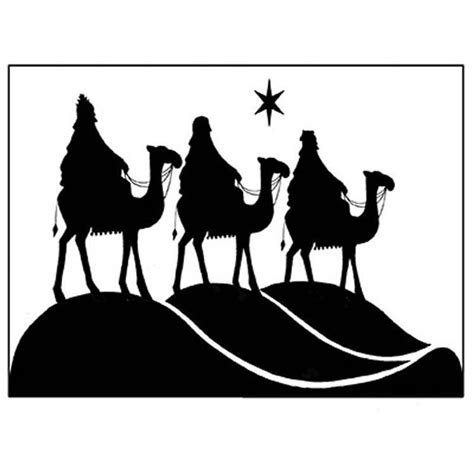 Silhouette Nativit Nativity Silhouette Silhouette Christmas