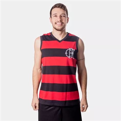 Regata Flamengo Fla Tri Crf Original Parcelamento Sem Juros