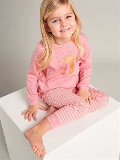 Schiesser Girls Pyjama Rosa Nachtwäsche Underwear Shop