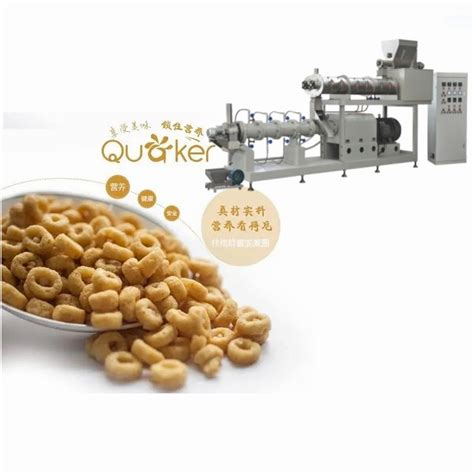 Automatic Puffed Wheat Flour Food Snack Making Machine Corn Sorghum