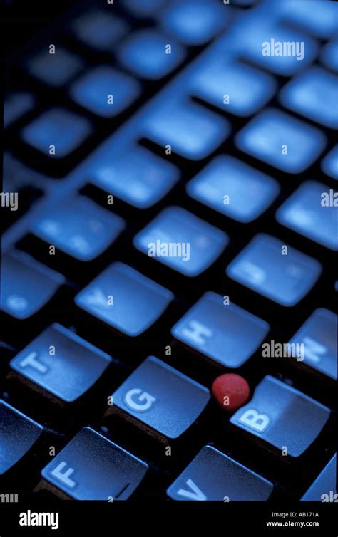 IBM laptop keyboard Stock Photo - Alamy