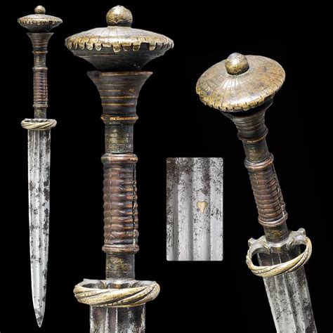 A German Landsknecht Dagger Circa 151020 Slender Double Edged Blade