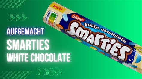 Aufgemacht Nestlé Smarties white chocolate 2023 YouTube