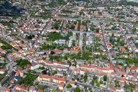 Luckenwalde Von Oben Stadtansicht Vom Innenstadtbereich In