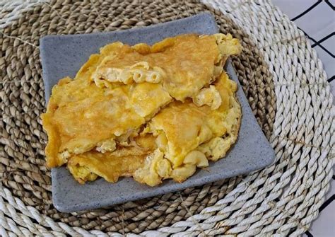 Resep Telur Dadar Makaroni Oleh Ayu Umha Cookpad