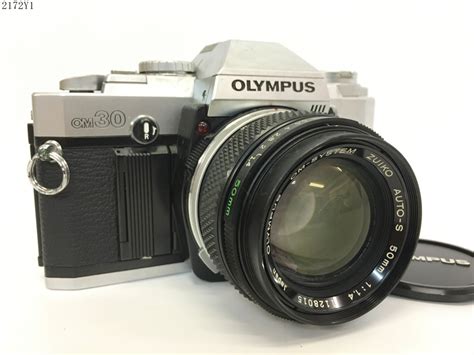 通電 シャッターok Olympus Om30 Om System Zuiko Auto S 50mm 1 1 4 オリンパス 一眼レフ フィルムカメラ ボディ レンズ 2172y1⑬