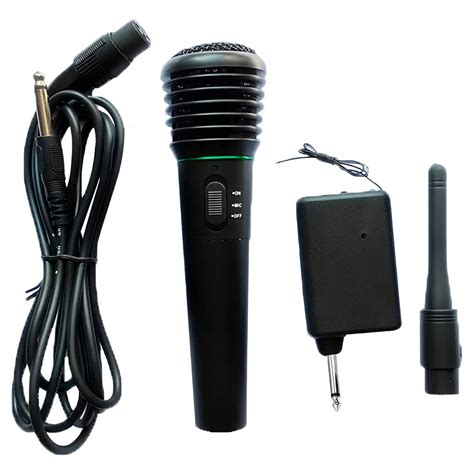 Ripley Microfono Inalambrico Y Con Cable Para Karaoke Philco Wm