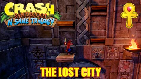 Crash Bandicoot The Lost City Time Trial Gold Relic YouTube