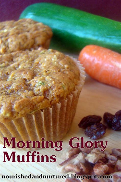 Nourished And Nurtured Morning Glory Muffins