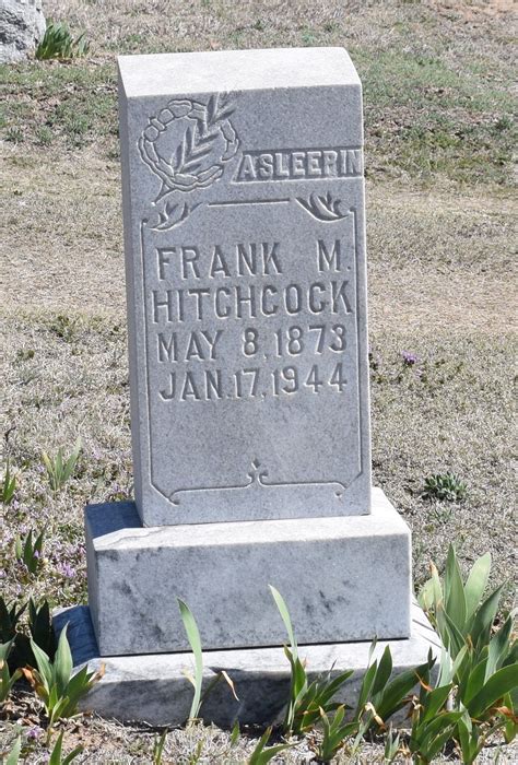 Frank Miller Hitchcock 1873 1944 Find A Grave Gedenkplek