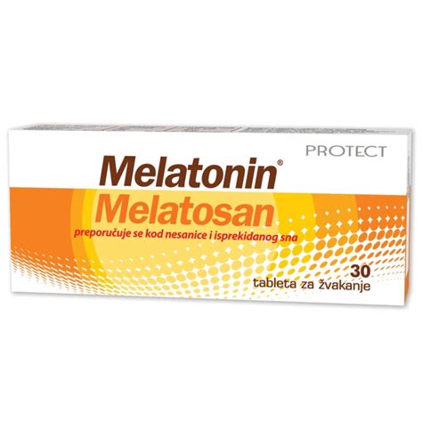 Melatonin Melatosan Sublingvalne Tablete Apotekaonliners